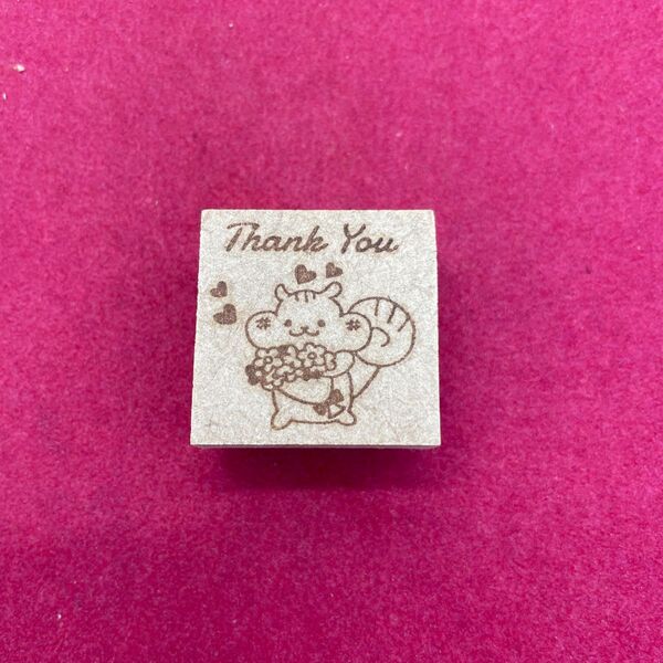 ThankYou リス スタンプ