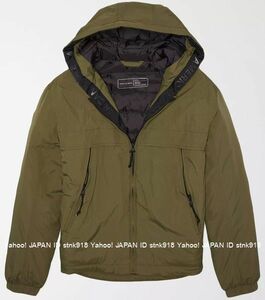 〓ラスト!! アメリカンイーグル/US XXXL/AE Hooded ボマージャケット/Olive