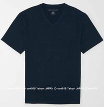 〓アメリカンイーグル/US XXL/AE Super Soft アイコン V-ネックTシャツ/R.Navy_画像1