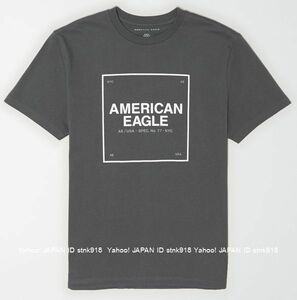 〓ラス２!!アメリカンイーグル/US XXXL/AE Graphic Tシャツ/Gray