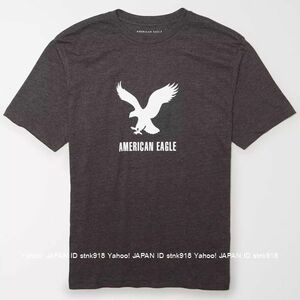 〓アメリカンイーグル/US XXL/AE Graphic Tシャツ/Charcoal Heather