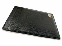 dunhill　ダンヒル　カードケース　レザー　パスケース　良好品_画像9