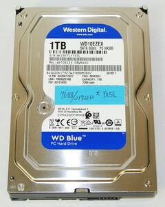 WESTERN DIGITAL 3.5インチ SATA HDD 1TB WD10EZEX [1TB SATA600 7200] /中古品 /クリックポスト発送 ※YX5L