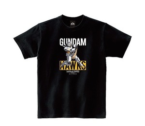 新品 機動戦士ガンダム 40周年 福岡ソフトバンクホークス プロ野球 コラボ 半袖Ｔシャツ Mサイズ ブラック 販売終了