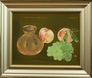 Art hand Auction ★Final price reduction◆ Nori Oya Fruit and Vessel No. 10 Co-sticker Many awards Recommended item! Japanese painting Nori Oya★, painting, Japanese painting, flowers and birds, birds and beasts