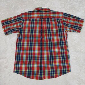 【美品】Columbia OMNI-WICK コロンビア チェックシャツ 半袖シャツ ボタンダウンシャツ L オムニの画像8