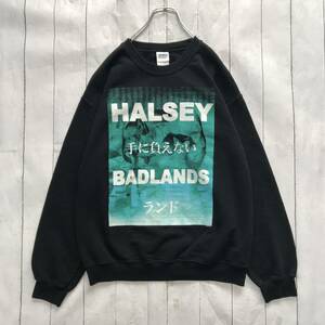 HALSEY BADLANDS ホールジー バッドランズ スウェット 2016年コピーライト GILDAN ギルダン Mサイズ