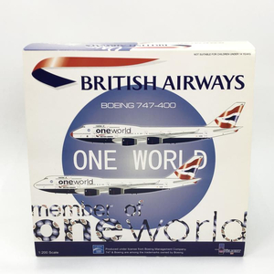 【中古】BRITISH AIRWAYS BOEING 747-400　ONE WORLD[240010397137]
