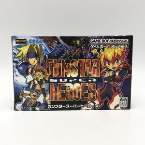 【中古】セガ ガンスタースーパーヒーローズ ゲームボーイアドバンスソフト GUNSTAR SUPER HEROES[240010404465]