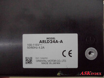 ■□ ※送料無料【管理番号JC0393】オリエンタルモーター αSTEP用ドライバ ARLD24A-A (通電確認済) □■_画像4