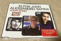 希少盤　エルトン・ジョン　Elton John YOUR SONG 企画盤　ディビッド・ベッカム　SPORT RELIEF ALESSANDRO SAFINA 音源&ビデオ収録　値下_画像1