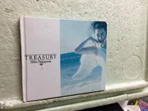 中山美穂　TREASURY　　Miho Nakayama 写真集　　今まで出したCDカタログ　　同梱包可能