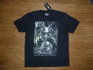 即決/新品/送料込★VOLBEAT Tシャツ Lサイズ タグ付き正規品 ヴォルビート Metallica好きな方にも