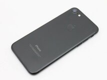 SIMフリー iPhone7 32GB MNCE2J/A au SIMロック解除済 ブラック 液晶割れ・キズ有り Dランク C63N 宅急便コンパクト_画像3