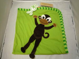 *Lip Fish lip fish blanket lap blanket monkey green Northern Europe brand tag attaching unused goods *8