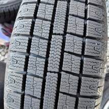 155/65R14バリ山バリ溝ライン付きトーヨースタッドレス冬ホンダ純正アルミホイールセット4本ポリッシュライフN-WGN N-BOX N-ONE_画像7