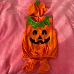 ベビー かぼちゃ コスプレ ハロウィン 100