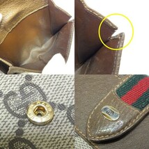 GUCCI グッチ 904.03.106 コンパクトウォレット 二つ折り 財布【送料無料】【質屋かんてい局横浜港南店】中古品 used AB_画像7