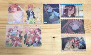 五等分の花嫁 クリアカード トレカ まとめ売り