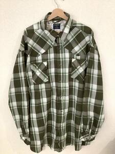 WOOLRICH ウールリッチ　長袖シャツ チェックシャツ ウエスタンシャツ チェック柄　アウトドア　ビックシルエット　メンズ　古着