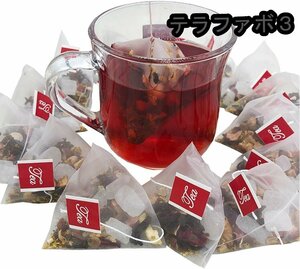 ティーバッグ ドローアライン お茶パック 袋 お茶 ぱっく 水出し 三角コーナー 濾過材 紅茶 麦茶 コーヒー 茶こし 耐熱 (6.5*8*500)