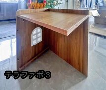 お見逃しなく！ 実木 シンプル 犬用ケージ 犬ハウス 61*46*64cm 家庭用 ペットハウス 犬 猫 小型犬 木製 ペット部屋_画像3