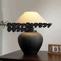 侘び風 アンティーク照明 インテリア ヴィンテージ デザイン 陶器 テーブルランプ スタンドライト_画像4