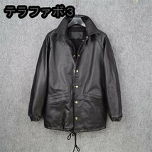 レザージャケット 上品　カジュアル　本革 牛革　高級　ライダースジャケット 　革ジャン Ｓ～4XL　黒_画像2