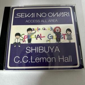 SEKAI NO OWARI SHIBUYA C.C.Lemon Hall