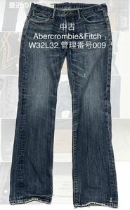 中古　Abercrombie&Fitch W32L32 管理番号009