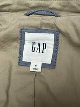 中古　GAP 綿テーラードジャケット ベージュM_画像6