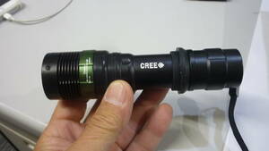 新品 小型強力 LED 懐中電灯 キャンプ、登山、釣り、災害対策に！チップは信頼のCREE製 