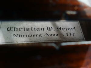 ** maintenance settled Germany made Christian D Heinel Chris ti Anne partition flannel vi Ora Viola 1987 year manufacture free shipping **