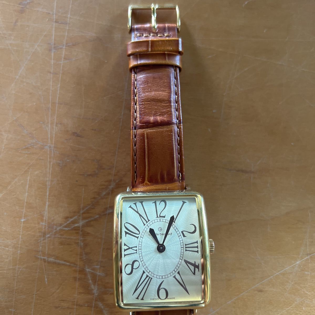 Yahoo!オークション -「genuine leather 腕時計」の落札相場・落札価格