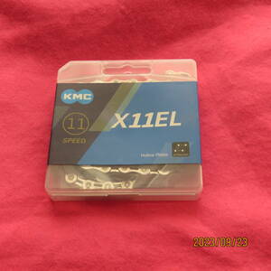 【新品】 KMC X11EL シルバー SILVER 11S 118L チェーン ミッシングリンク同梱