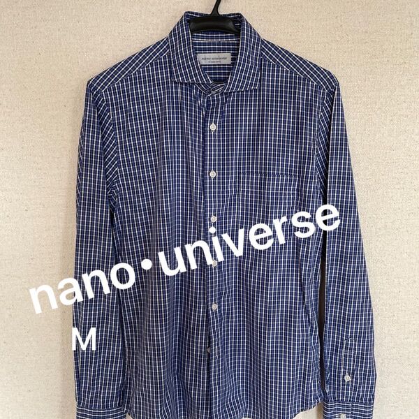 nano・universe ナノユニバース シャツ サイズM