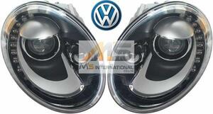 【M's】VW The Beetle 5C 16C 16CBZ 2012y- 純正 キセノンヘッドライト 左右 5C2-941-031B 5C2-941-032B ライト セット ヘッドライト
