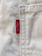 ●●vintage トルコ製 LVC LEVI'S リーバイス ピケパン w31（w77l71.5）ナチュラル●●_画像2