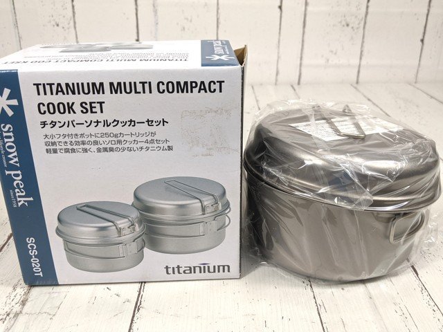 ヤフオク! -「スノーピークチタンクッカー」の落札相場・落札価格