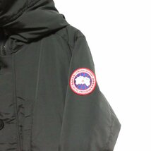 美品 CANADA GOOSE カナダグース アメリカンラグシー別注 RIVERTON リバートン ロゴワッペン ダウンジャケット 3461JM L/G ブラック_画像5