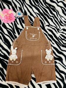  child clothes Kids girl Mezzo Piano ... overall coveralls 90 @.12