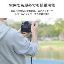 Canon Type-Cカプラー DR-E6 LP-E6 LP-E6N LP-E6NH ダミーバッテリー EOS 5D Mark III EOS 5D Mark IV EOS 6D Mark II EOS 7D Mark II_画像5