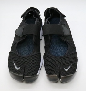 美品 ナイキ NIKE AIR RIFT BR 28cm ナイキ エアリフト 848386-001 ブリーズ ブラック ホワイト スニーカー サンダル アウトドア キャンプ