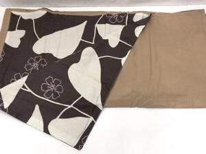 . futon cover double NC-102 SDbotanikaru pattern Brown 145x215cm 23091502f2