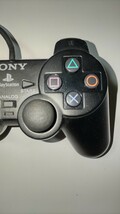 PS2 プレステ2　SONY　コントローラー　純正　ブラック　_画像3