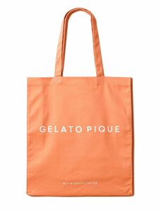 gelato pique ジェラートピケ ホビートートバッグ　コーラル