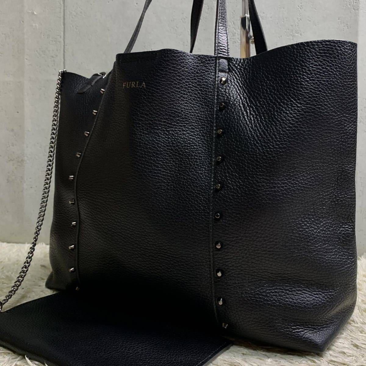 1円【最高峰】FURLA フルラ トートバッグ ビジネスバッグ レディース