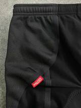 Wk048 正規品 Pearl Izumi サイクルウェア パールイズミ サイクリング パンツ ロゴ刺繍 ストレッチ 黒×赤 メンズ XL 大きいサイズ_画像5