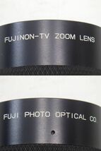 x3I094Z- FUJINON-TV ZOOM LENS C6X17.5 1:1.8/17.5-105 FUJI PHOTO OPTICAL フジノン ズームレンズ 現状品_画像9