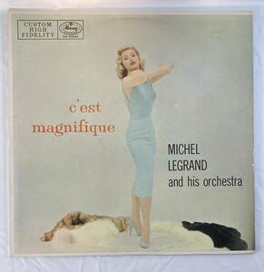 ミシェル・ルグラン (Michel Legrand) and his orchestra / c'est Magnifique 米盤LP Mercury MG 20342